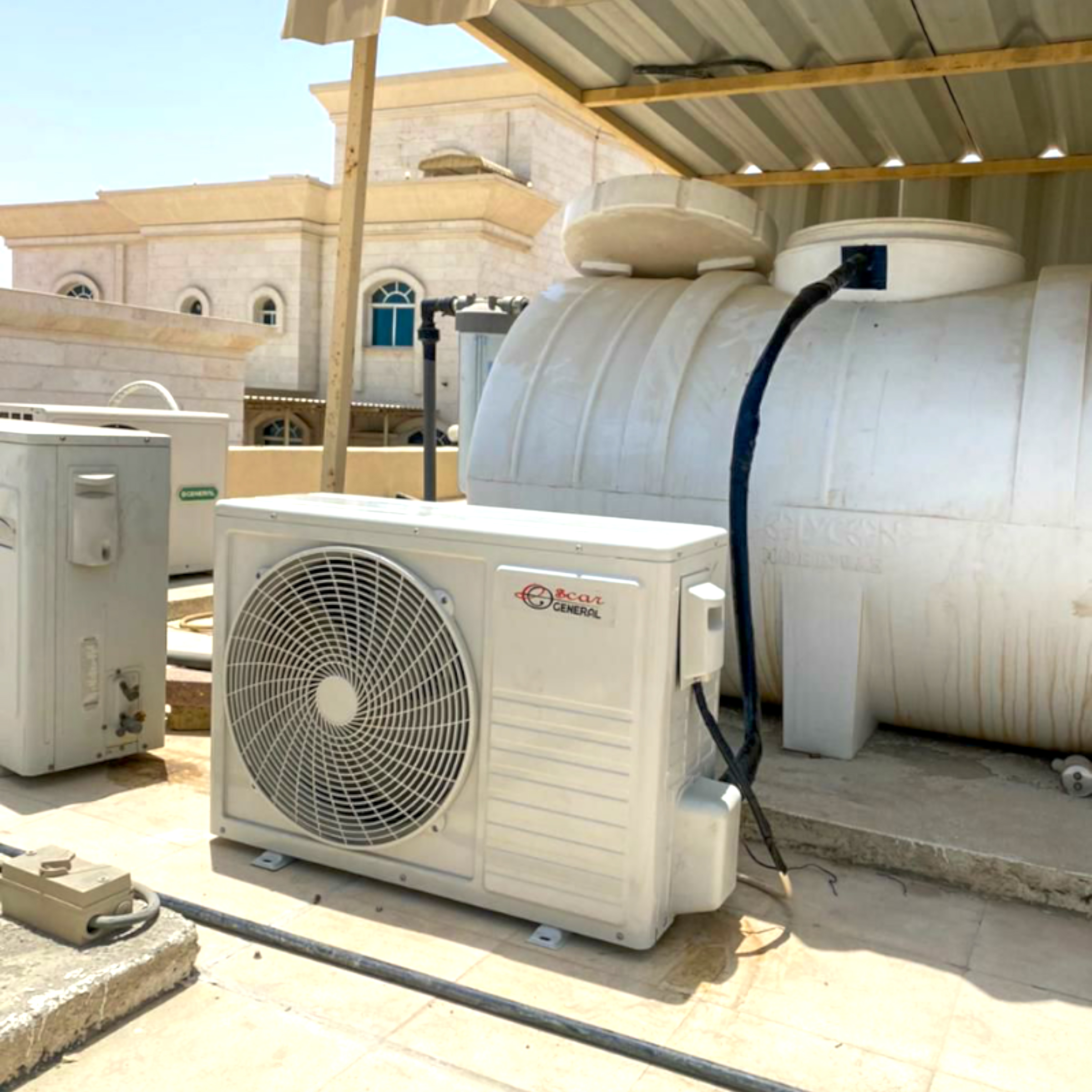 شركة تبريد مياه خزانات في دبي