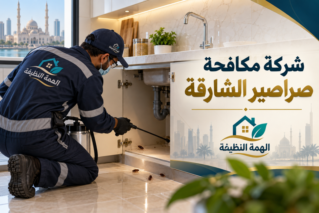شركة مكافحة صراصير الشارقة