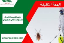 شركة مكافحة حشرات في عجمان