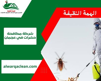 شركة مكافحة حشرات في عجمان