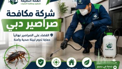 شركة مكافحة صراصير دبي